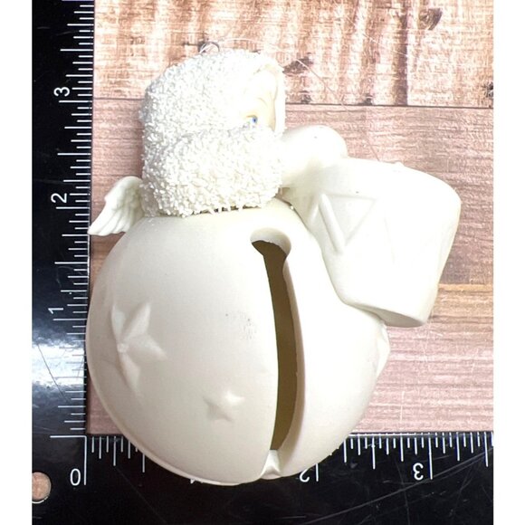 Snowbabies Bisque Ornament Drummer Boy Figurine In Original Box - Picture 7 of 7